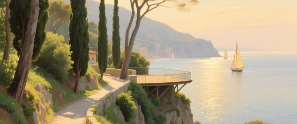 Хвойный парк в Алуште